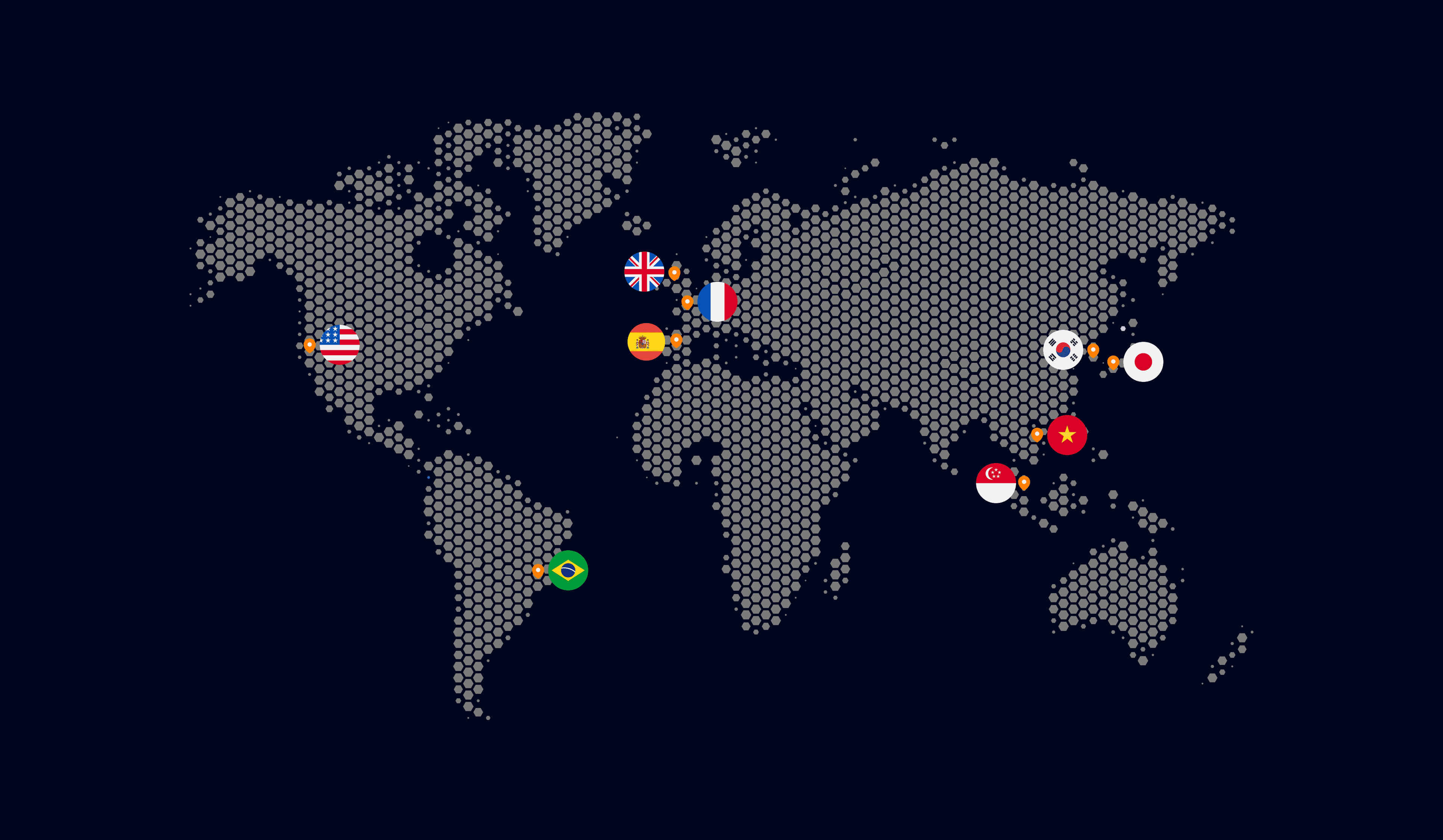 Global Presence Map